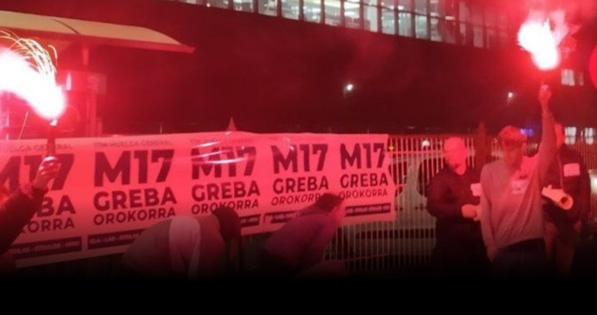 La ‘kale borroka’ de los sindicatos independentistas vascos toma la calle por un SMI propio