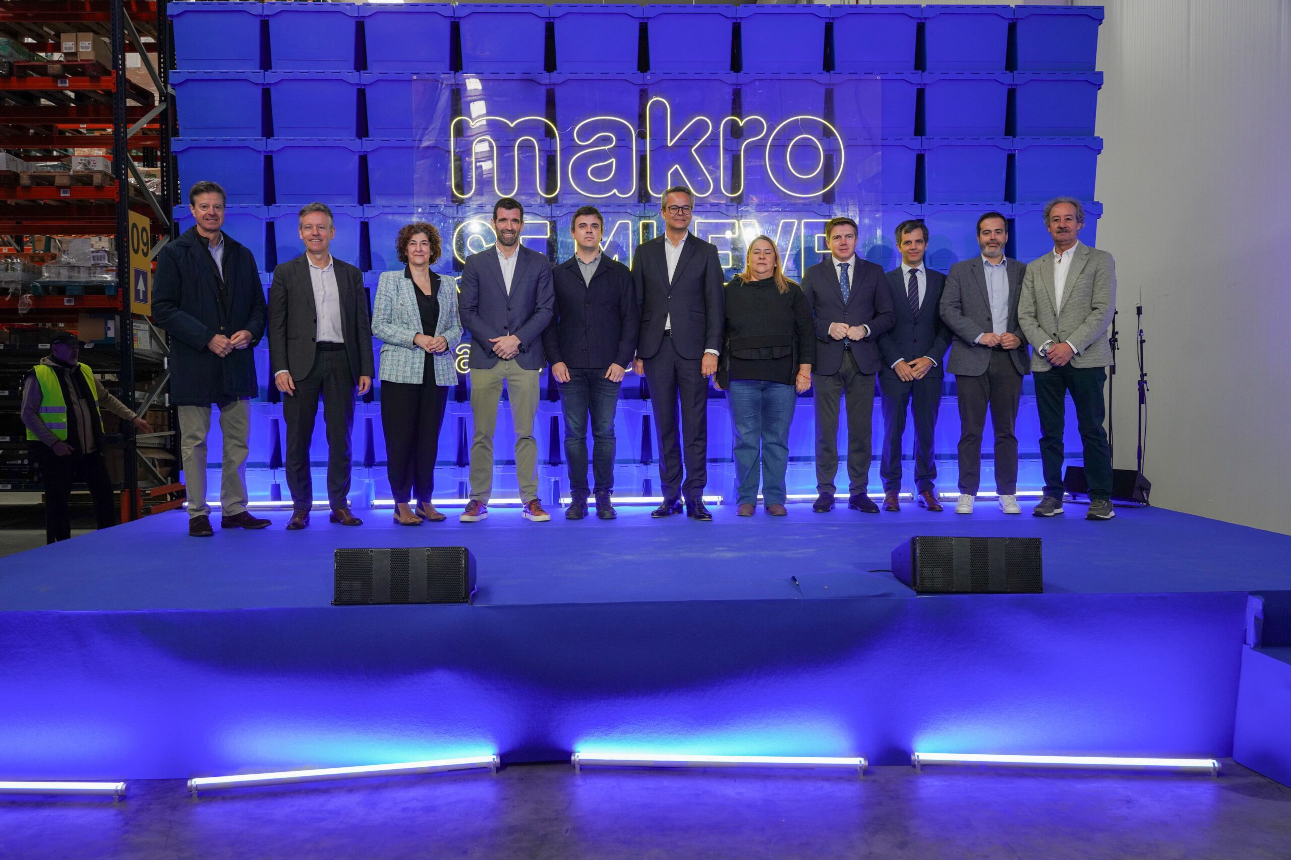 Makro refuerza su compromiso con la hostelería del norte de España con la apertura de su nueva plataforma regional en Euskadi