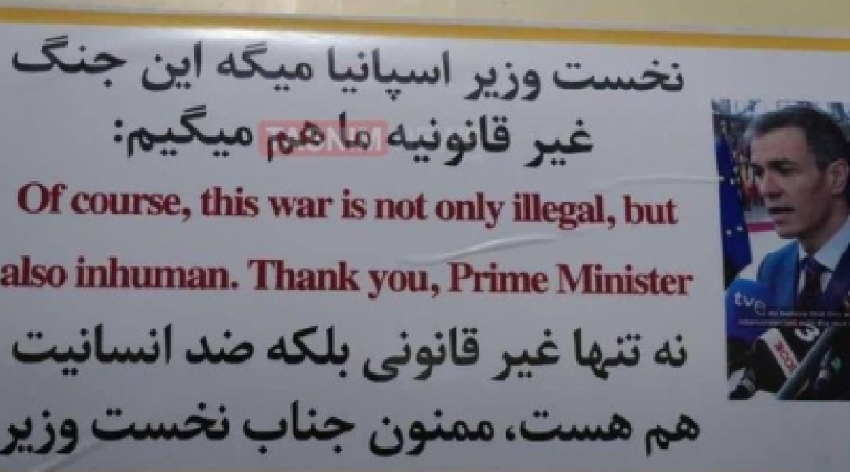 Londres acusa Irán, el amigo de Sánchez, de ‘chantajear la economía mundial’ con el apoyo de Putin