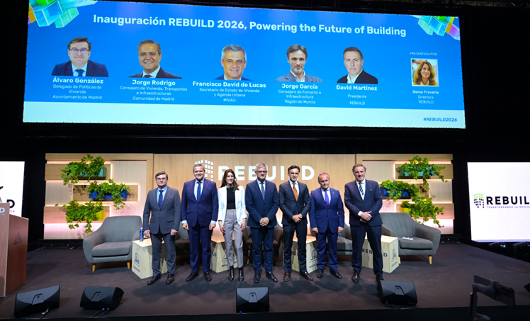 El Gobierno anuncia en REBUILD 2026 la creación de la línea ICO de Crecimiento Construcción Industrializada