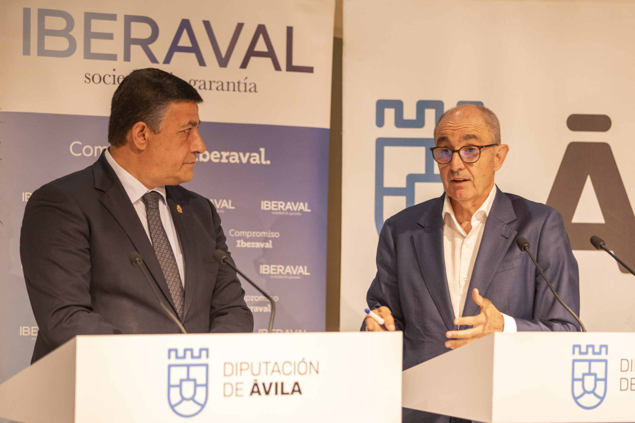 La Diputación de Ávila renueva acuerdo con Iberaval tras apoyar 37 proyectos por seis millones en 2025