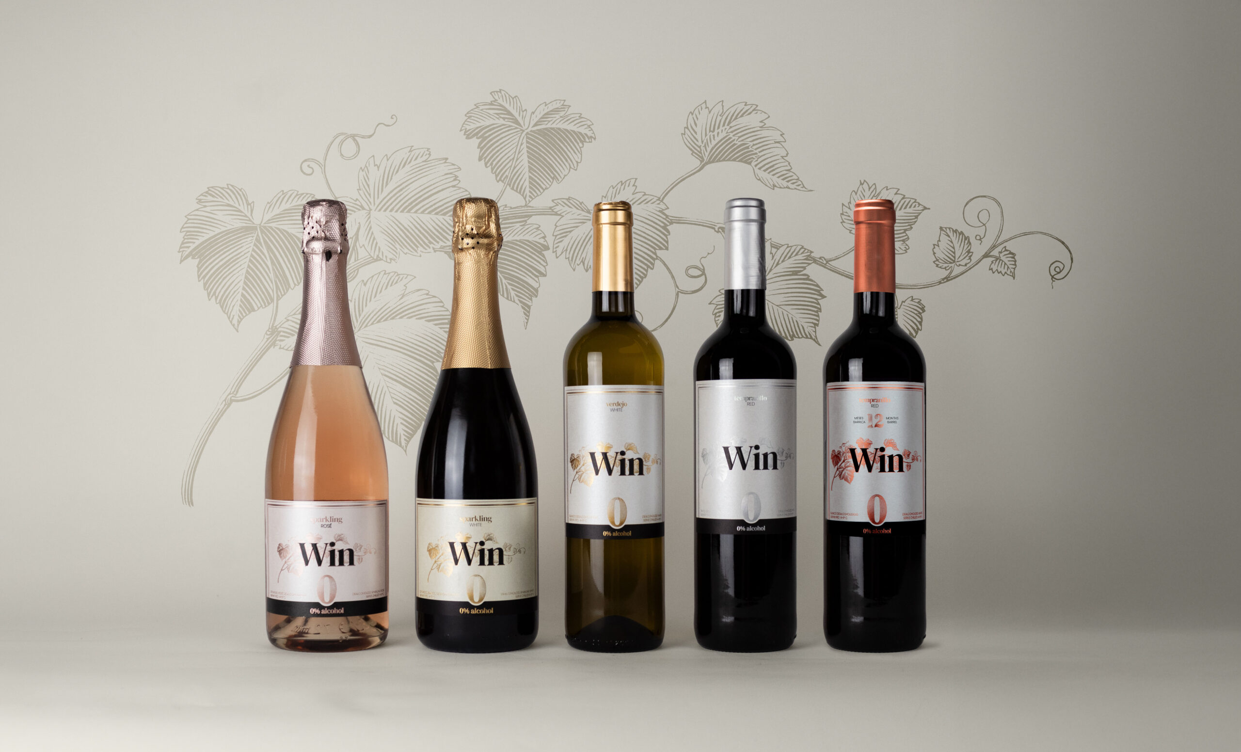 Sonríe Tempranillo y Win Espumoso Rosé, premiados en el concurso internacional Cinve