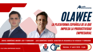 Los fundadores de OLAWEE presentan su plataforma de inteligencia artificial para pymes en Cultura Emprende de Radio Intereconomía