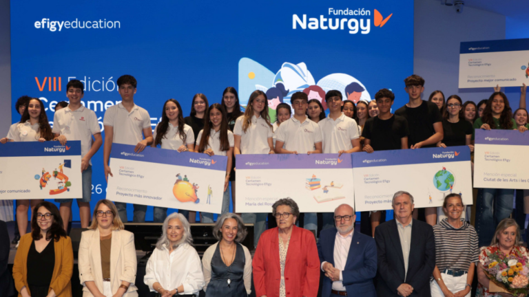 Fundación Naturgy premia en su Certamen Tecnológico Efigy a la generación que impulsará el futuro de la energía