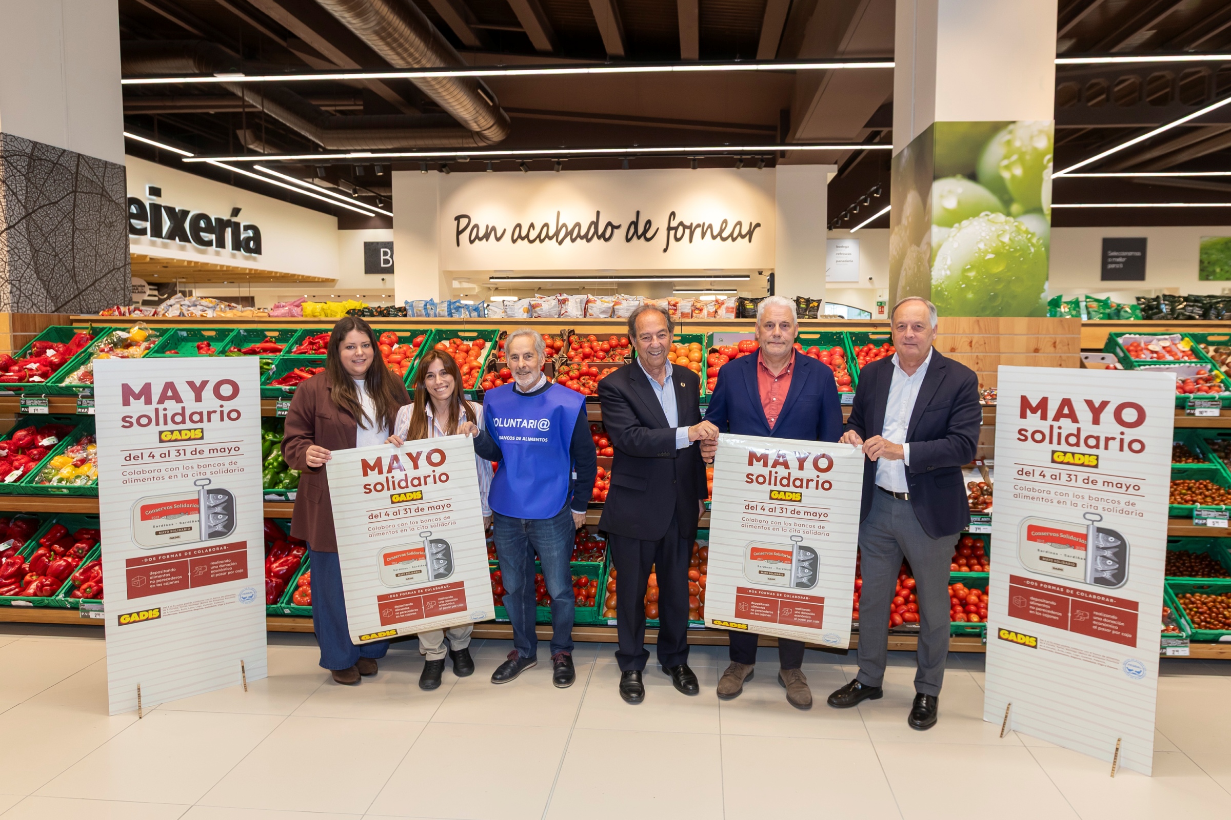 Gadis lanza la acción social Mayo Solidario en 204 establecimientos de Castilla y León y Galicia