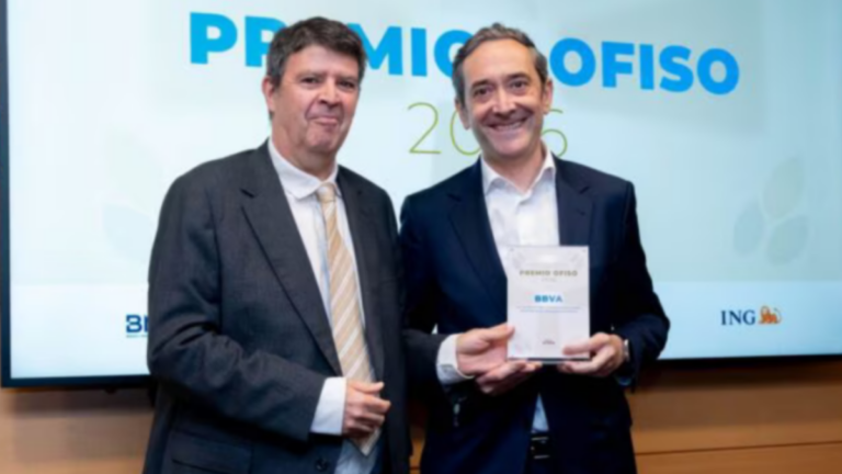 BBVA recibe el Premio OFISO 2026 por su liderazgo como entidad en financiación sostenible