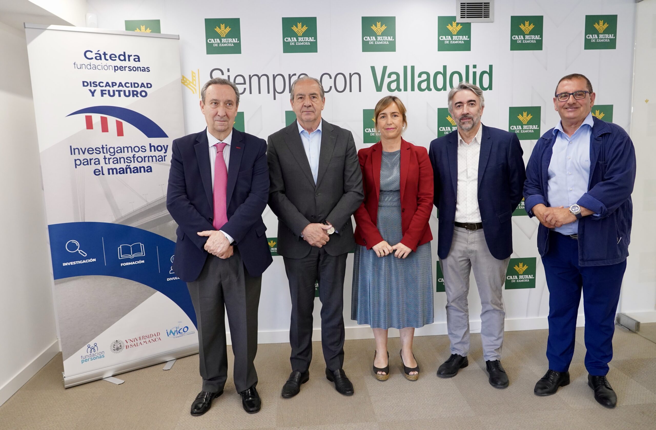 Caja Rural Zamora y Fundación Personas consolidan 30 años de relación y crean una cátedra sobre discapacidad y futuro