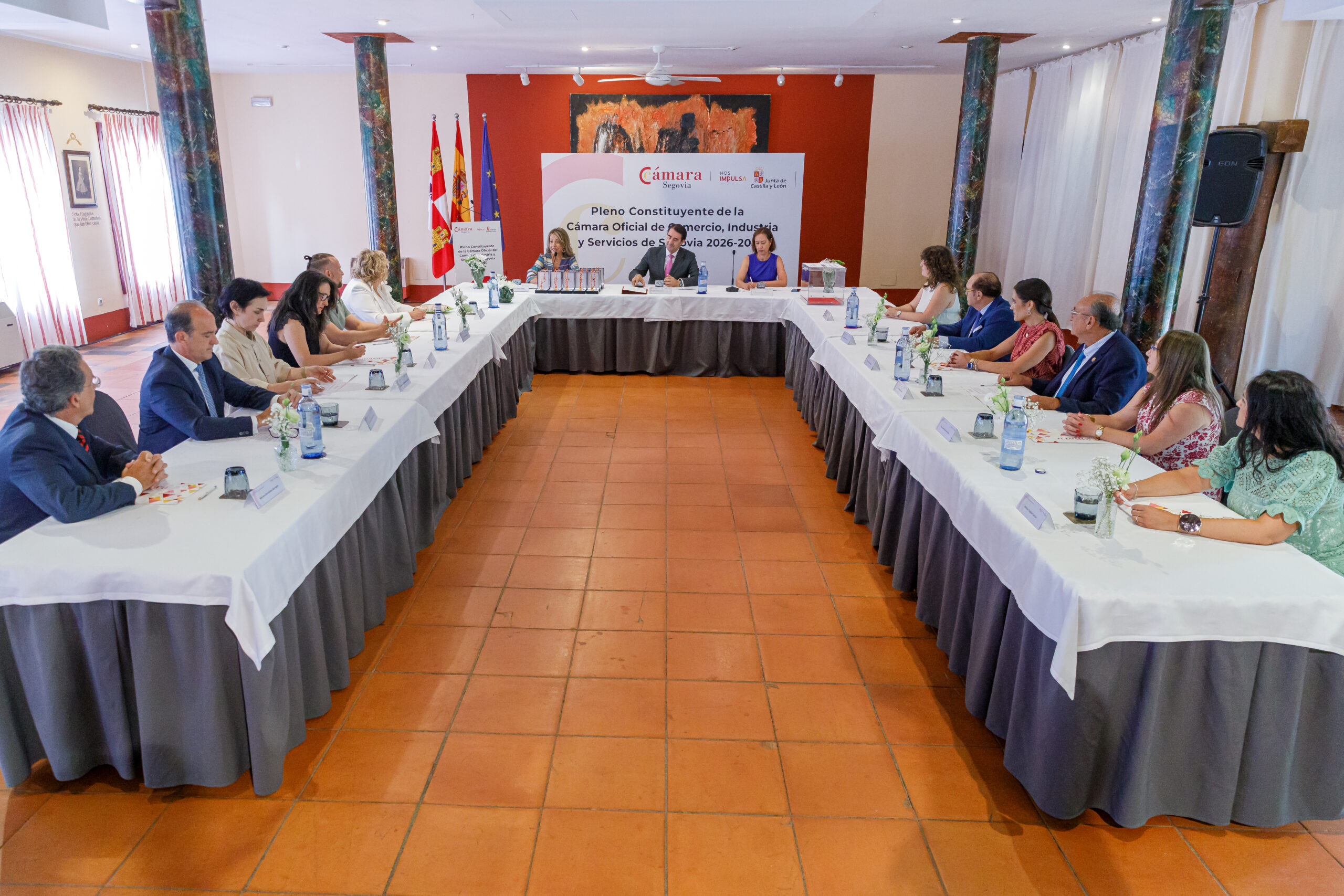 María José Tapia renueva como presidenta de la Cámara de Comercio de Segovia