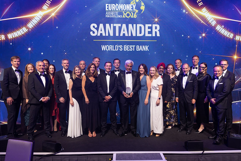 Santander, el Mejor Banco del Mundo por Euromoney