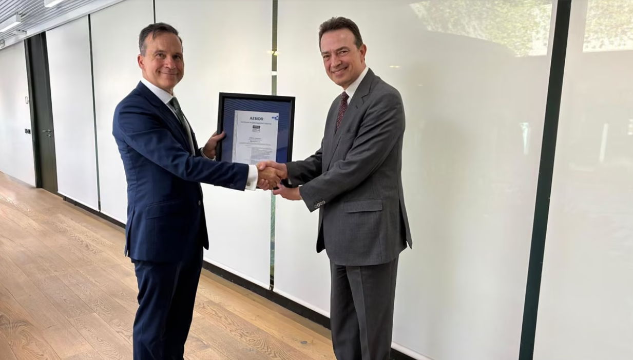 Enagás, primera compañía española en certificar con AENOR su programa de Ciberseguridad Industrial
