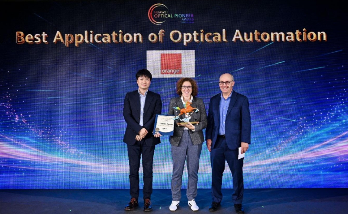 Orange España gana el premio internacional ‘Best Application of Optical Automation’ por el uso de la IA en sus redes