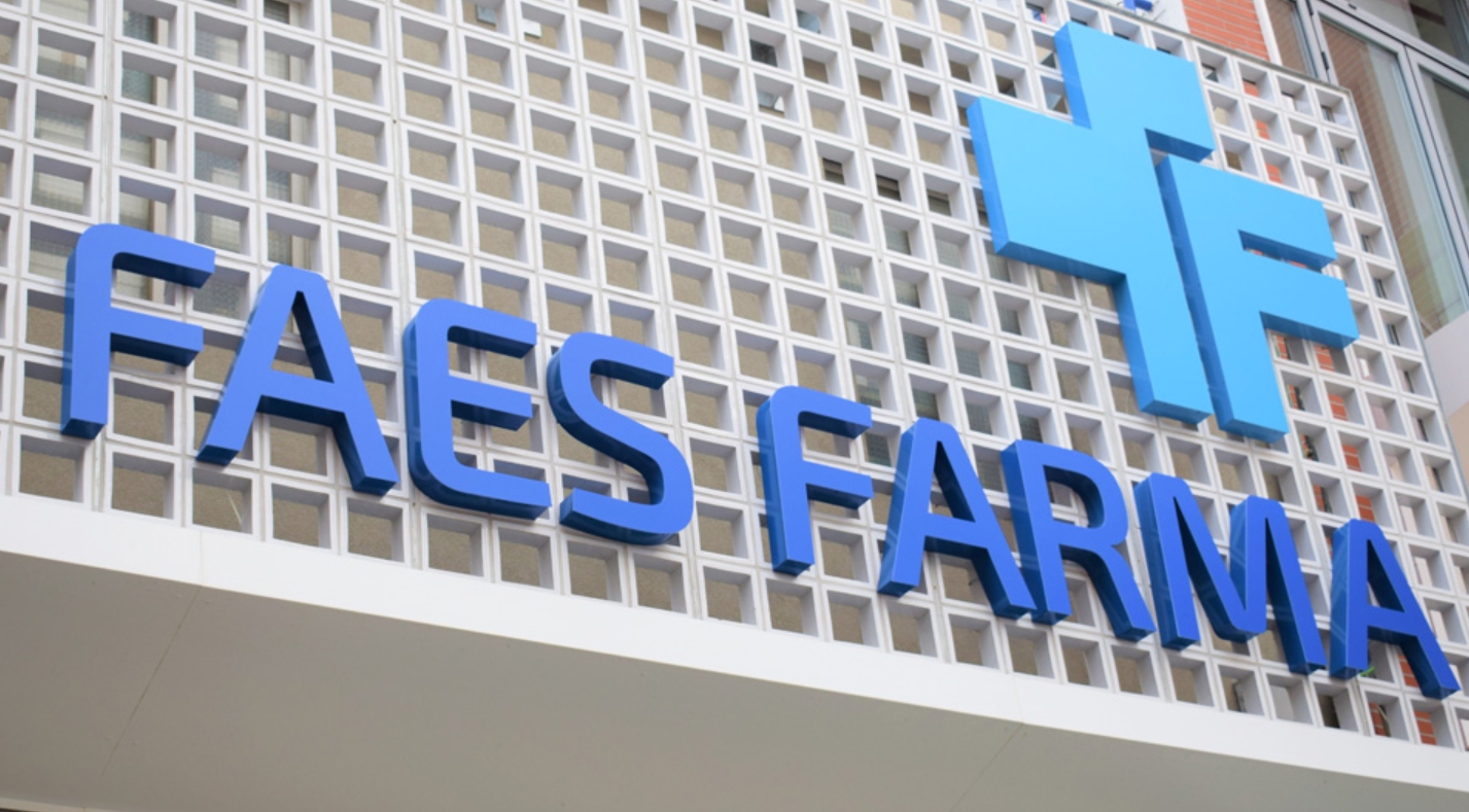 Faes Farma eleva sus ingresos un 24% y alcanza los 563,5 millones